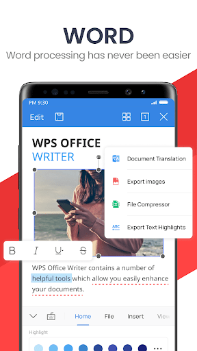 WPS Office-PDF, Word, Cədvəl