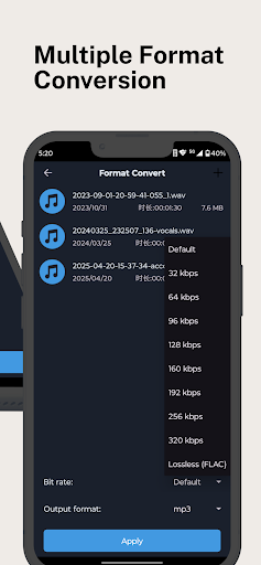 AudioX - Audio Redaktor və Süni İntellekt;;AudioX - Professional Audio Emal və Musiqi Redaktoru<br>Ən əhatəli audio redaktə tətbiqi ilə audio fayllarınızı çevirin